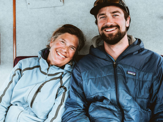 Captain Alex von Wichman and guide Nick D’Alessio aboard the Babkin.  Photo by:  Bianca Germain