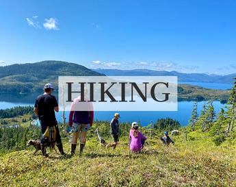 Alaskan charters hiking image